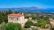 Vamos Kreta, Vamos: Möblierte Steinvilla mit Panoramablick auf Meer und Berge zu verkaufen Haus kaufen